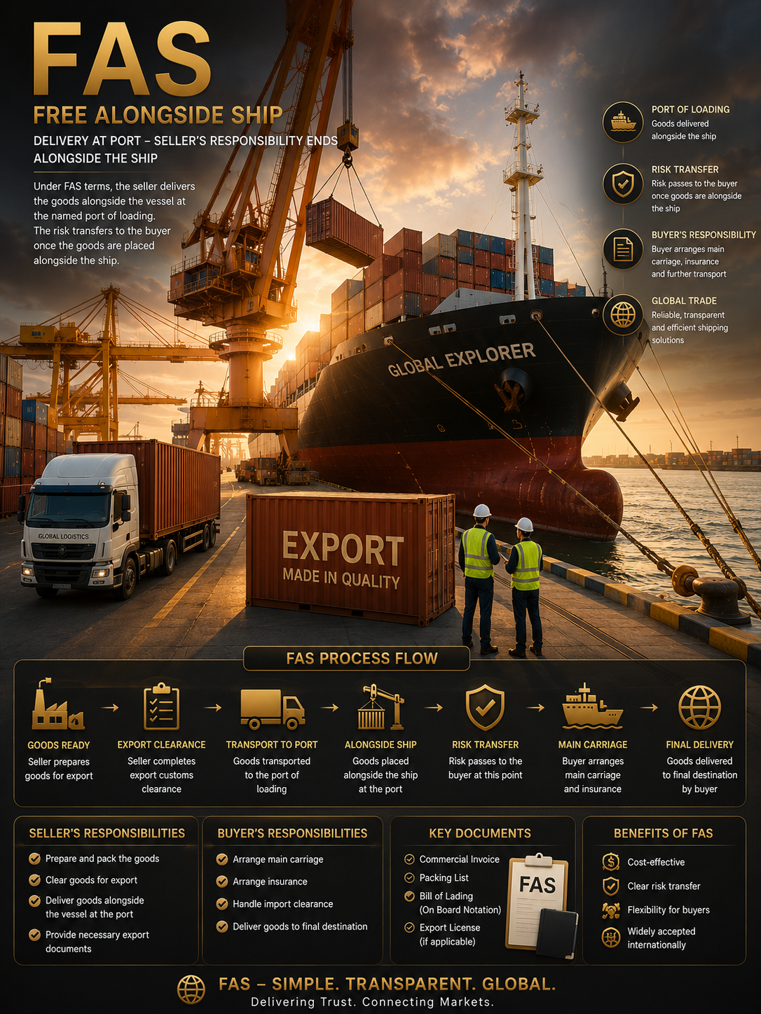 FAS - Free Alongside Ship